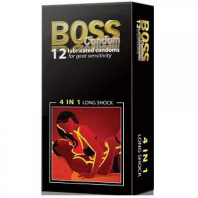 Phân phối 4 Hợp Bao cao su Boss 4 in 1