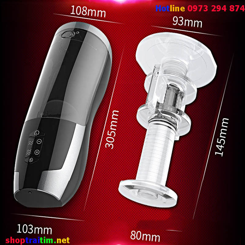 Âm Đạo co bóp tự động cao cấp piston heat tỏa nhiệt.quận 1