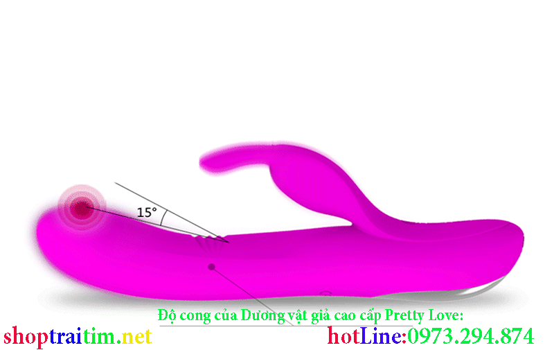 Dương vật giả chính hãng thương hiệu Prettylove cao cấp